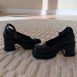 Shop Peche Black Women's Platform Shoes